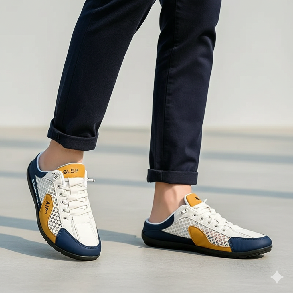 Aetos Men's Tan Half Casual Shoes