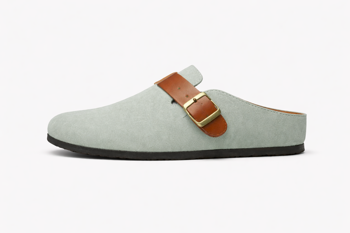 Aetos Men's Slip On Casual Retro Mules (Blue)