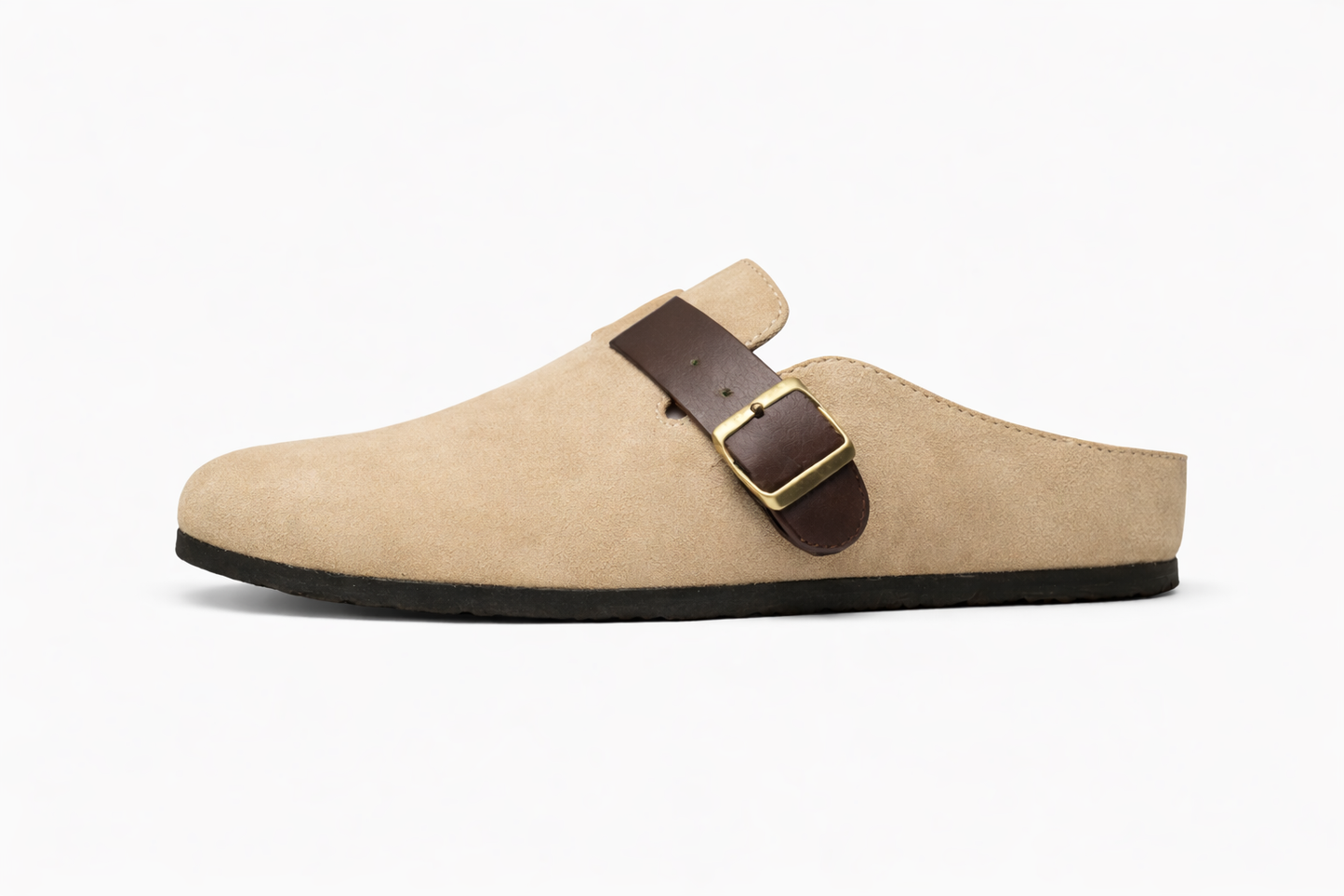 Aetos Men's Slip On Casual Retro Mules (Beige)