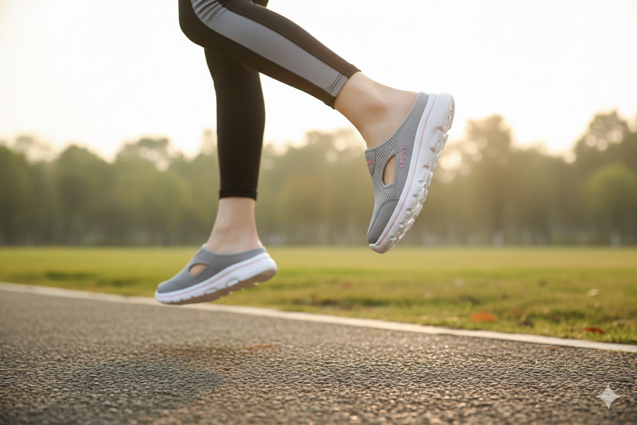 Aetos Women's Pink Lightweight Orthopedic Breezeback Shoes