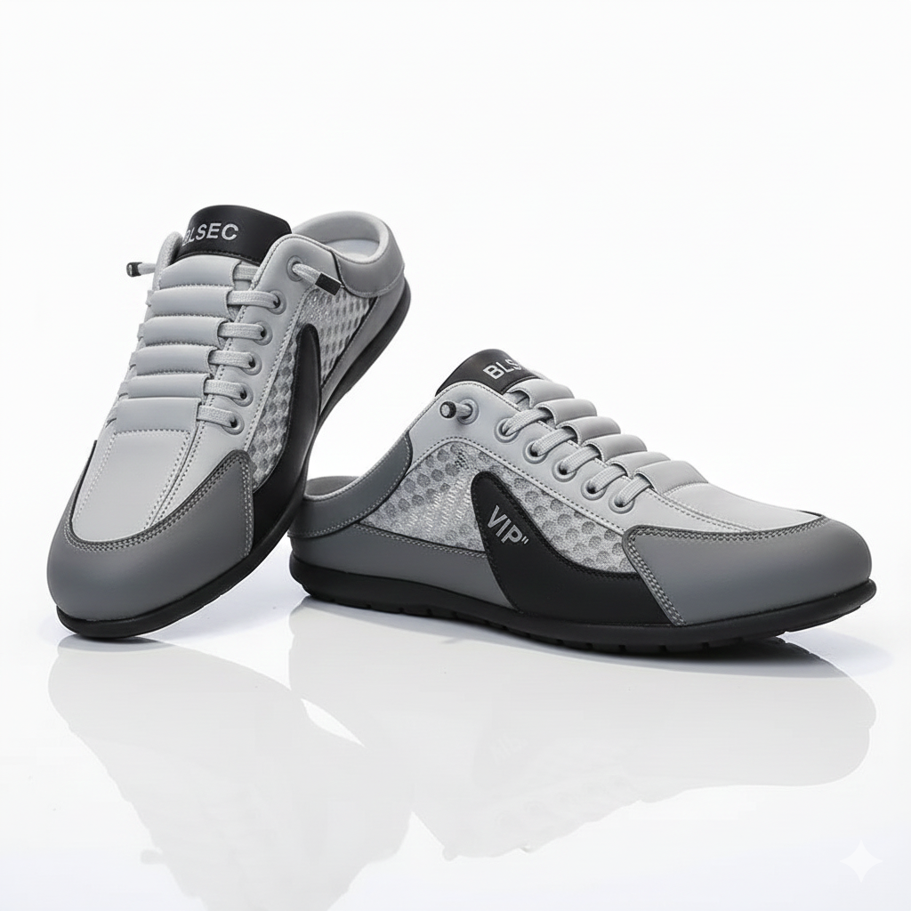 Aetos Men's Grey Half Casual Shoes