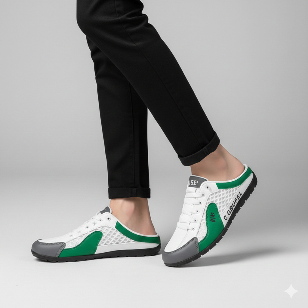 Aetos Men's Green Half Casual Shoes