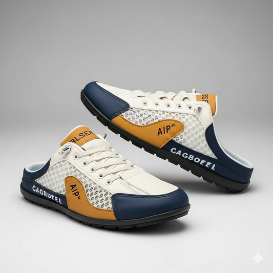 Aetos Men's Tan Half Casual Shoes