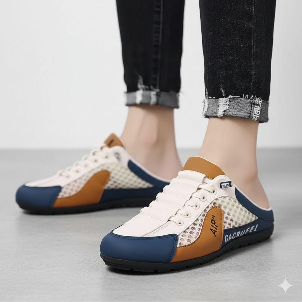 Aetos Men's Tan Half Casual Shoes