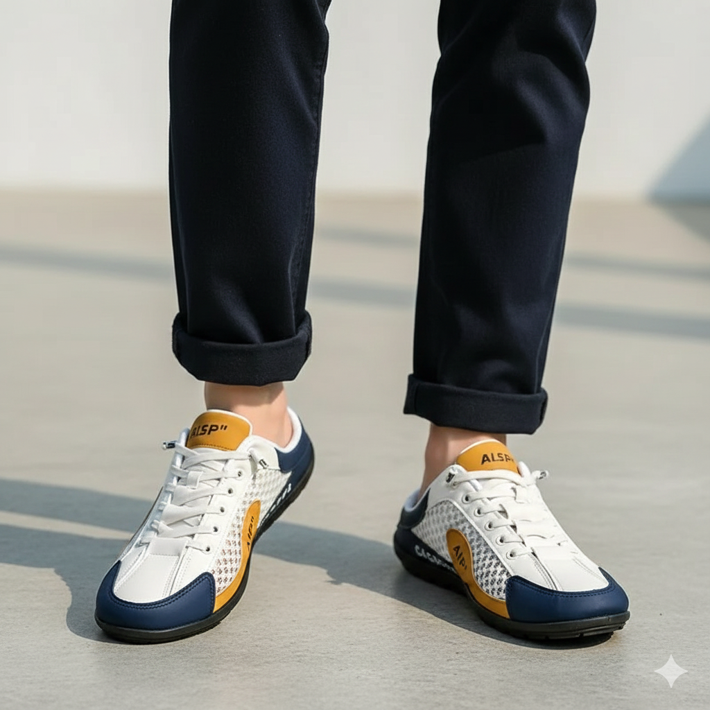 Aetos Men's Tan Half Casual Shoes