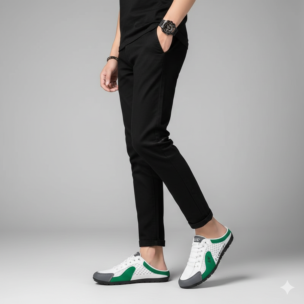 Aetos Men's Green Half Casual Shoes