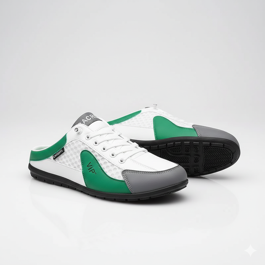 Aetos Men's Green Half Casual Shoes