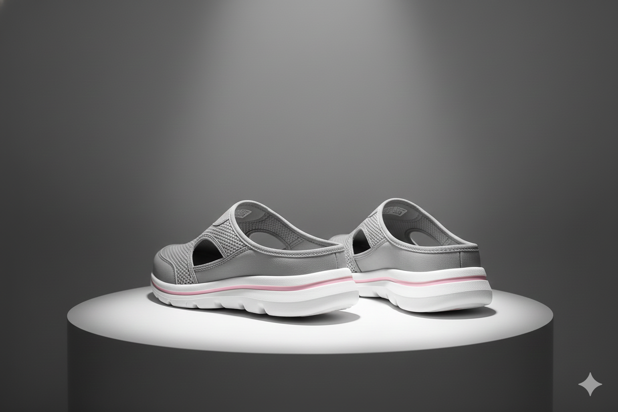 Aetos Women's Pink Lightweight Orthopedic Breezeback Shoes