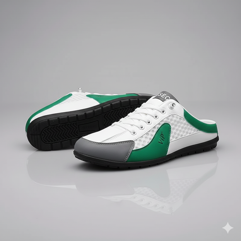 Aetos Men's Green Half Casual Shoes