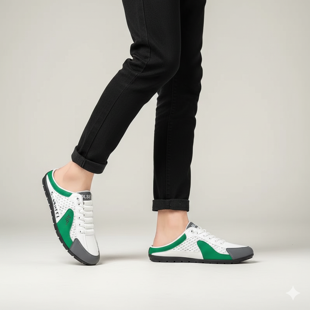 Aetos Men's Green Half Casual Shoes