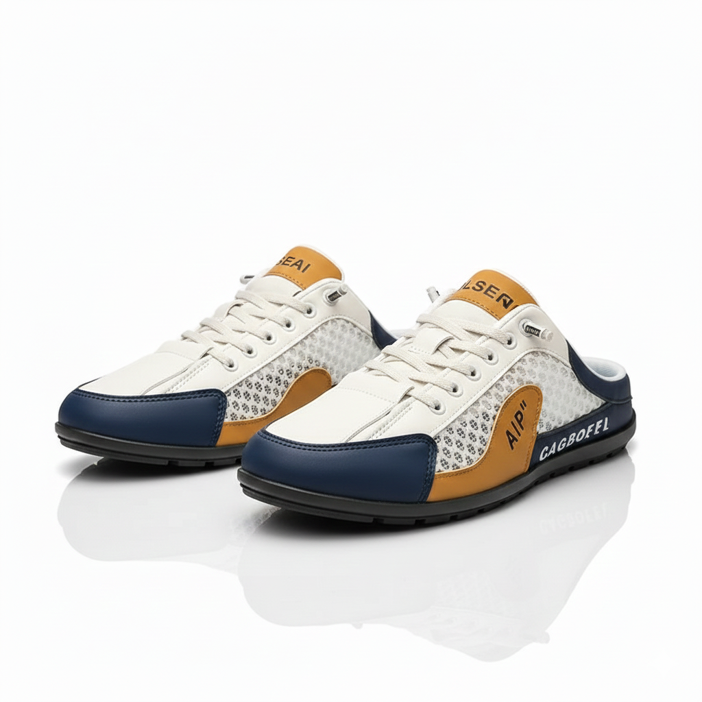 Aetos Men's Tan Half Casual Shoes