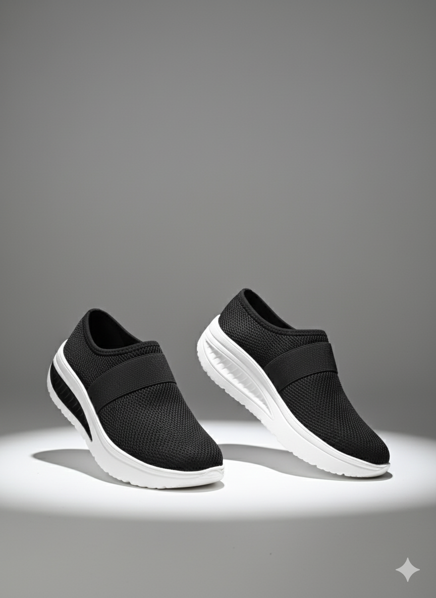 Aetos Women’s Black Chunky Sandal