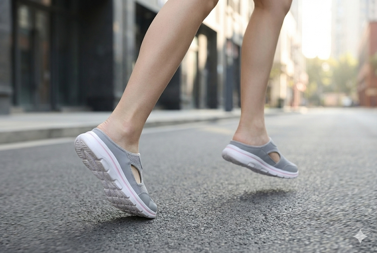 Aetos Women's Pink Lightweight Orthopedic Breezeback Shoes