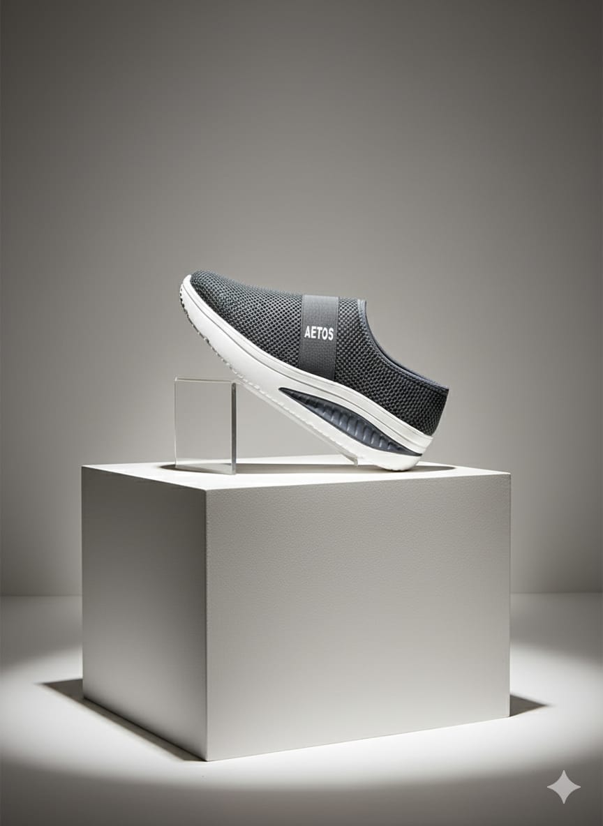 Aetos Women’s Grey Chunky Sandal